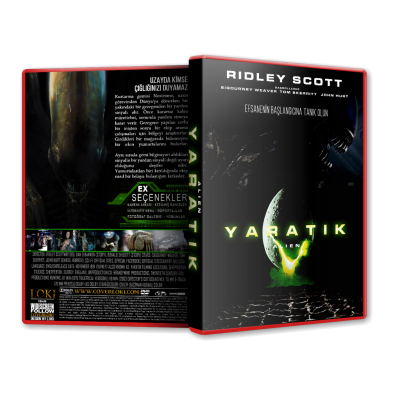 Alien Box Set Türkçe Dvd Cover Tasarımları